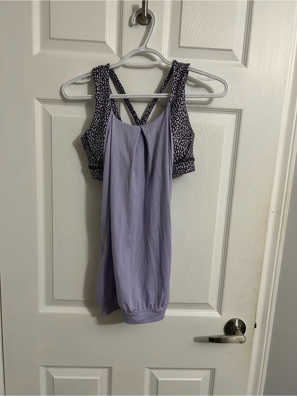Lululemon No Limits-Style Strappy Back Tank Top Purple Lilac Size 6